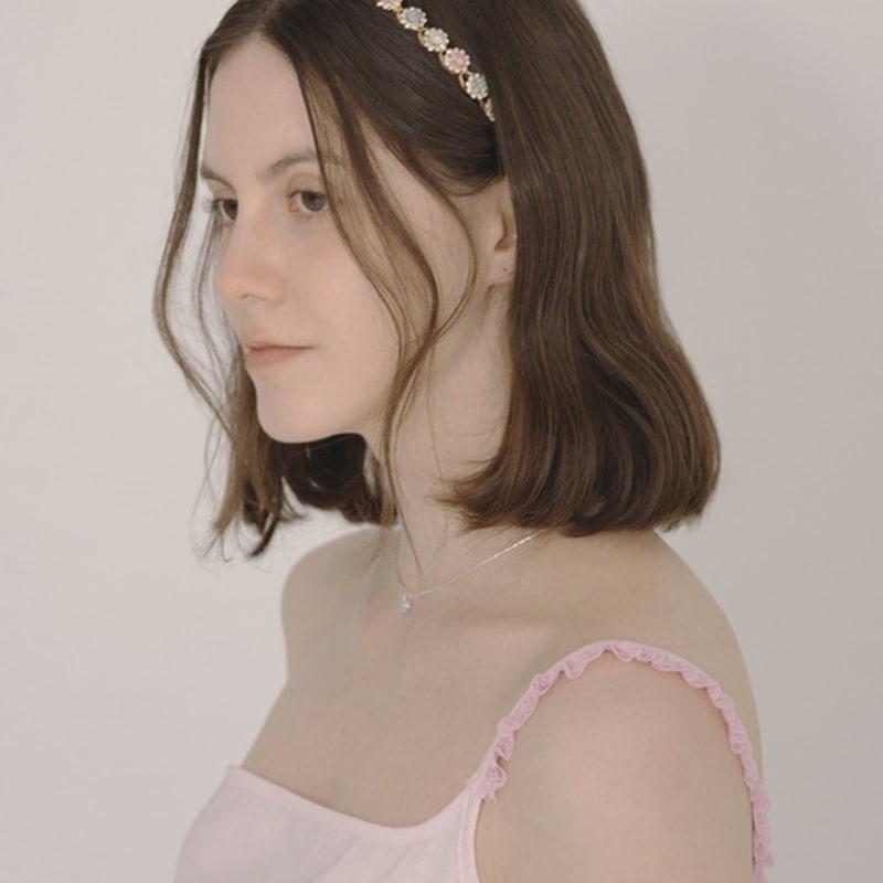 ICE GARDEN Повязка для волос, украшенная кристаллами