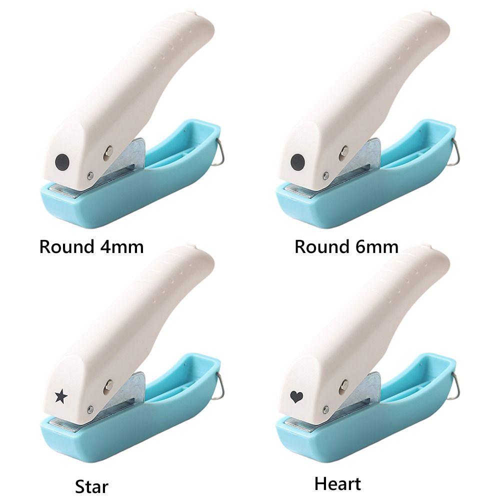 Дырокол для бумаги 4 мм Ручной дырокол Высококачественная машина для пробивки бумаги для бирок