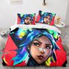 Fashion 3D Print Game Valorant Bedding Collection Boys Girls Twin Queen Size Duvet Cover Pillowcase Bed Kids Adult Fashion Home Textile