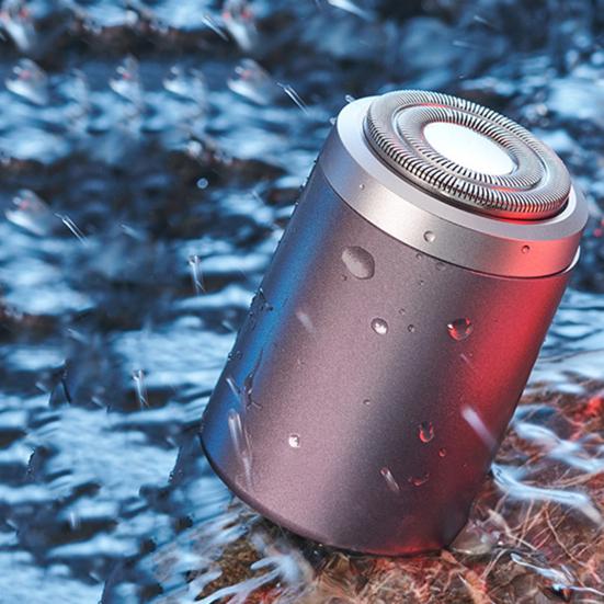 Мини-электробритва 8000 об/мин USB перезаряжаемая водонепроницаемая дорожная бритва портативная мужская борода