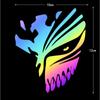 JDM Death Mask Anime Cartoon светоотражающие наклейки на мотоциклы скутер лобовое стекло декоративные аксессуары для Honda YAMAHA