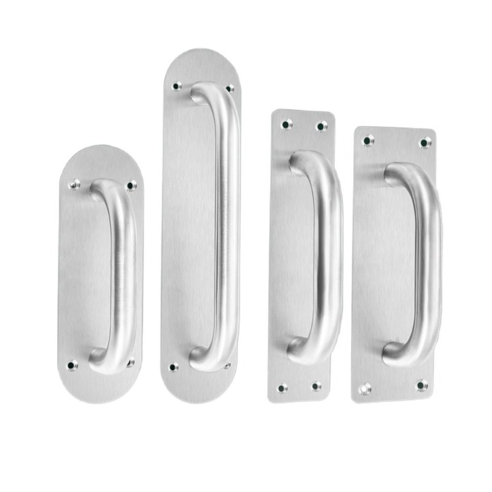 Stainless Steel Door Plate Handle Furniture Handle Gate Door Handle Hardware