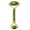 Jade Roller for Face Massage, Skin Roller for Neck, Double Head, Loose Skin, Natural Jade Green 3 -FJFK1345