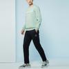 Li-Ning Wade Series Logo Printing Fleece Lined Stay Warm Reflective Pullover 'Green' Men's AWDR839-4