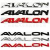 3D Металлический Английский Буквы AVALON Эмблема Логотип Автомобильная Боковая Наклейка Декор Кузова Наклейка Авто Внешние Аксессуары Подходит AVALON Азиатский Дракон