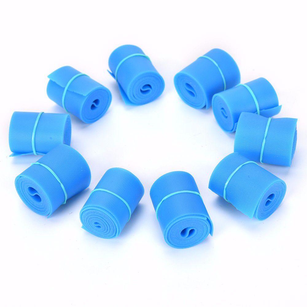 Blue Hiking Camping Disposable Emergency Necessities Latex Tourniquet Stop Bleeding Strap