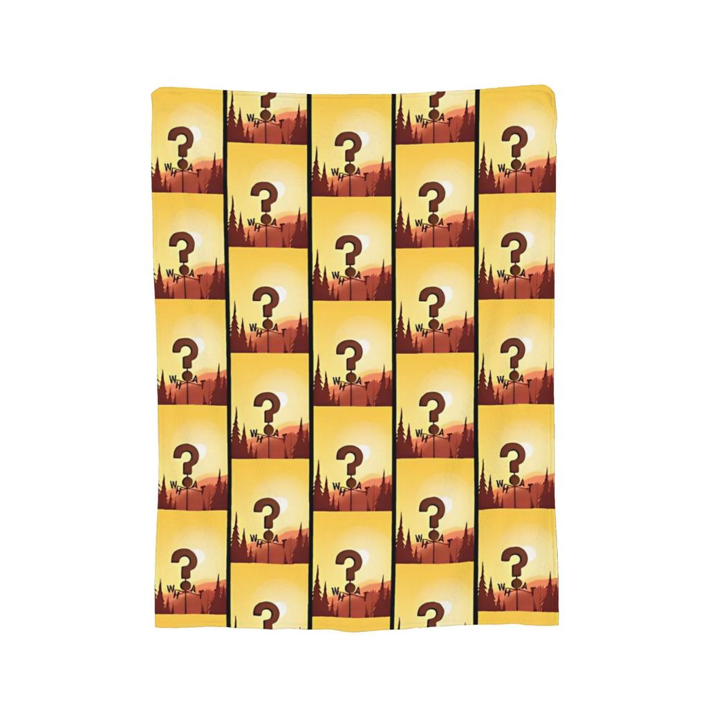 Bill Cipher Gravitys Falls blanket Velvet Textile Decor Portable Warm Throw blanket for Bed Office Bedding Throws