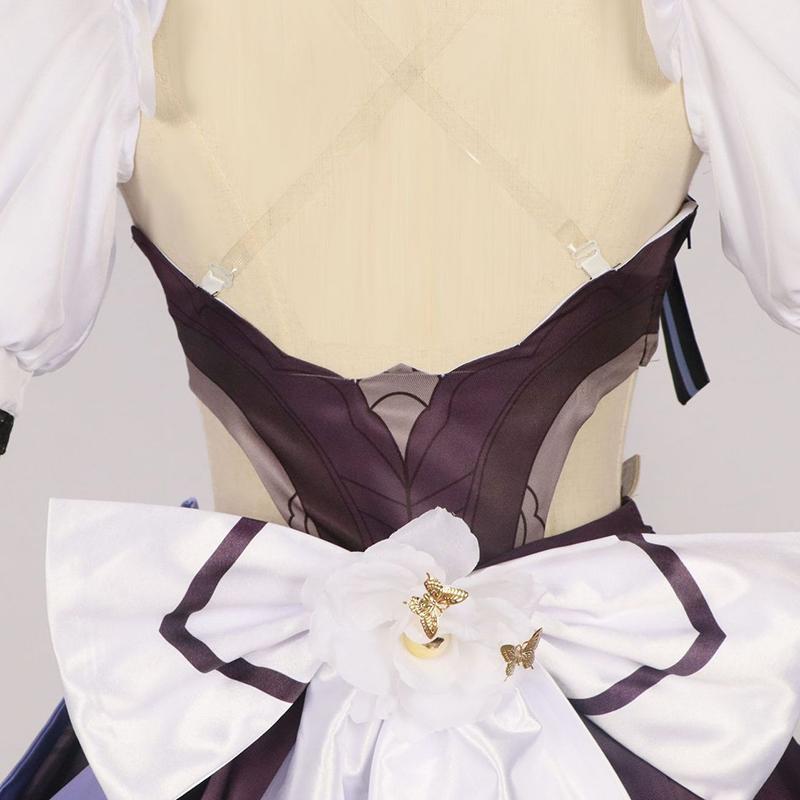 Костюм горничной Ysir Elysia Honkai Impact 3, набор игровых костюмов для косплея на Хэллоуин