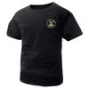 2025 Men's Short-sleeved New Global Elite Special Team Series LAPD Los Angeles Police Theme SWAT Tactical Short-sleeved T-shirt