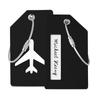 1PCS Plane Style  Luggage Tags Women Travel Accessories Silica Gel Suitcase ID Address Holder Baggage Boarding Tag Bag Label