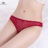 Lace Panties for Women Sexy and Fashion with Leaf Pattern Lace Underwear Pantie Ultra-thin See-through G-string Underwear Thong