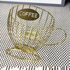Yousheng Coffee Pods Holder Counter Organizer with Handle Spacious Capacity Quick Access Multi-Purpose Capsule Basket Coffee Bar Accessories