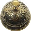Nautical Brass Antique Table Bell – 10.16 CM Solid Brass Vintage Desk Bell