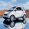 CSYBZ1 1:32 Модели автомобилей Mercedes Benz Smart Mini из сплава, литые металлические, для мальчика, высокая симуляция, миниатюрные, праздничный подарок, модные домашние украшения