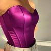 Женский жилет Design Sense Fishbone Waist, сексуальный, с тонкой талией, тонкий, темпераментный, однотонный, топ-бюстье