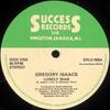 12inch Record GREGORY ISAACS - Lonely Man / Too Late SRLD008 Success Records UK Reggae, Ska & Dub Used