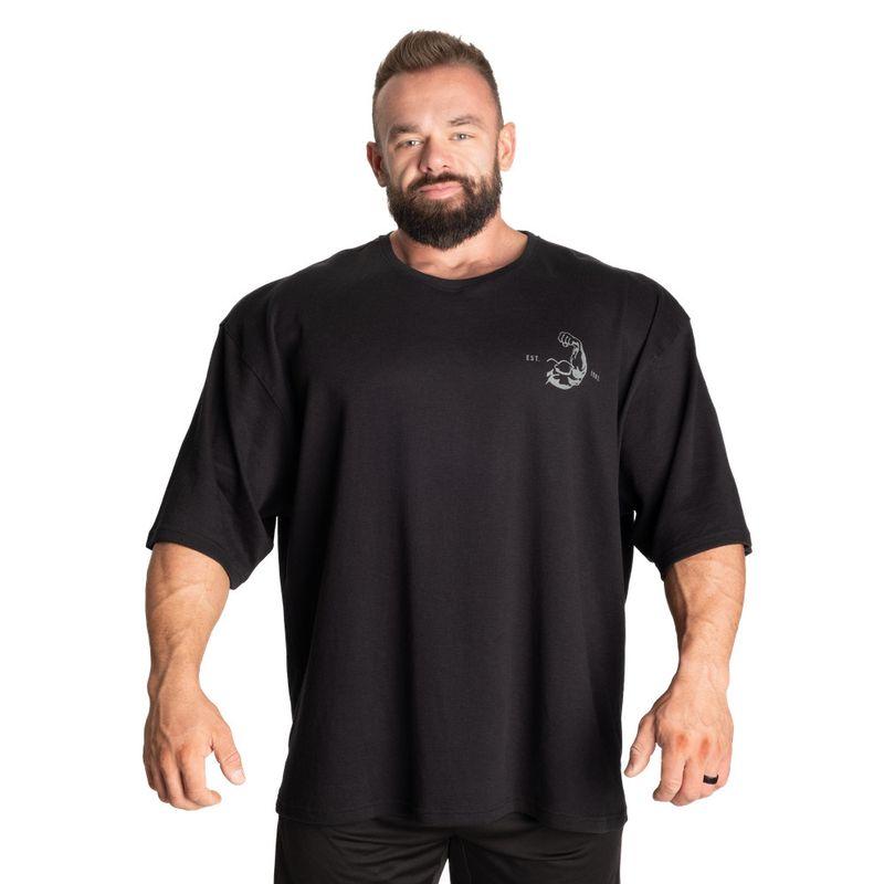 Gasp Fashion Утолщенный Четыре Сезона Heattech Тренировочный Дышащий Фитнес Бодибилдинг Новинка Большой Размер Спортивный Бег Свободная Короткая Рукава