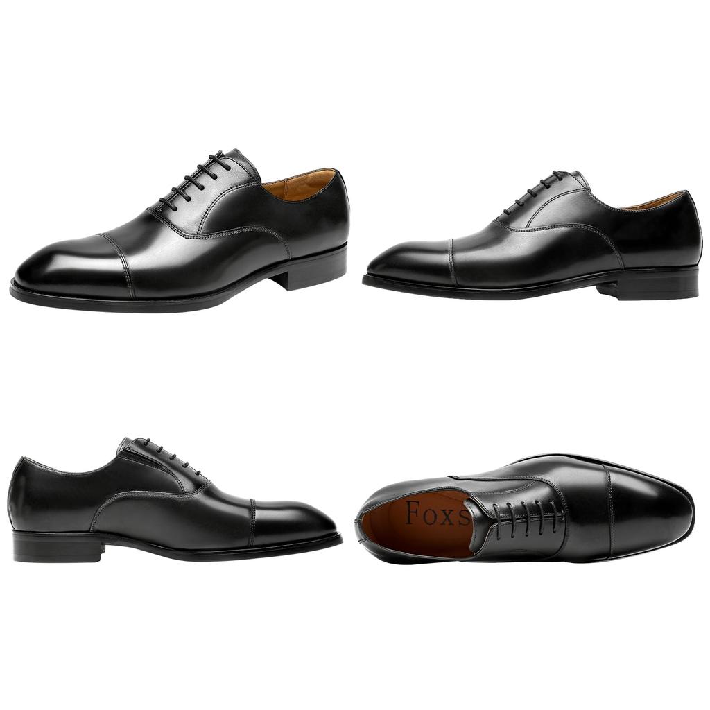 Business Leather Dress Straight Genuine Inner Lightweight and [Foxsense] Shoes, Shoes, Men's Shoes, Tip, High-end Gentleman's Shoes, Leather, Wing,
