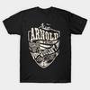 Мужская черная футболка с принтом, супербольшая футболка its-an-arnold-thing, без вырезов, с принтом на бумаге для переноса, хлопковая футболка