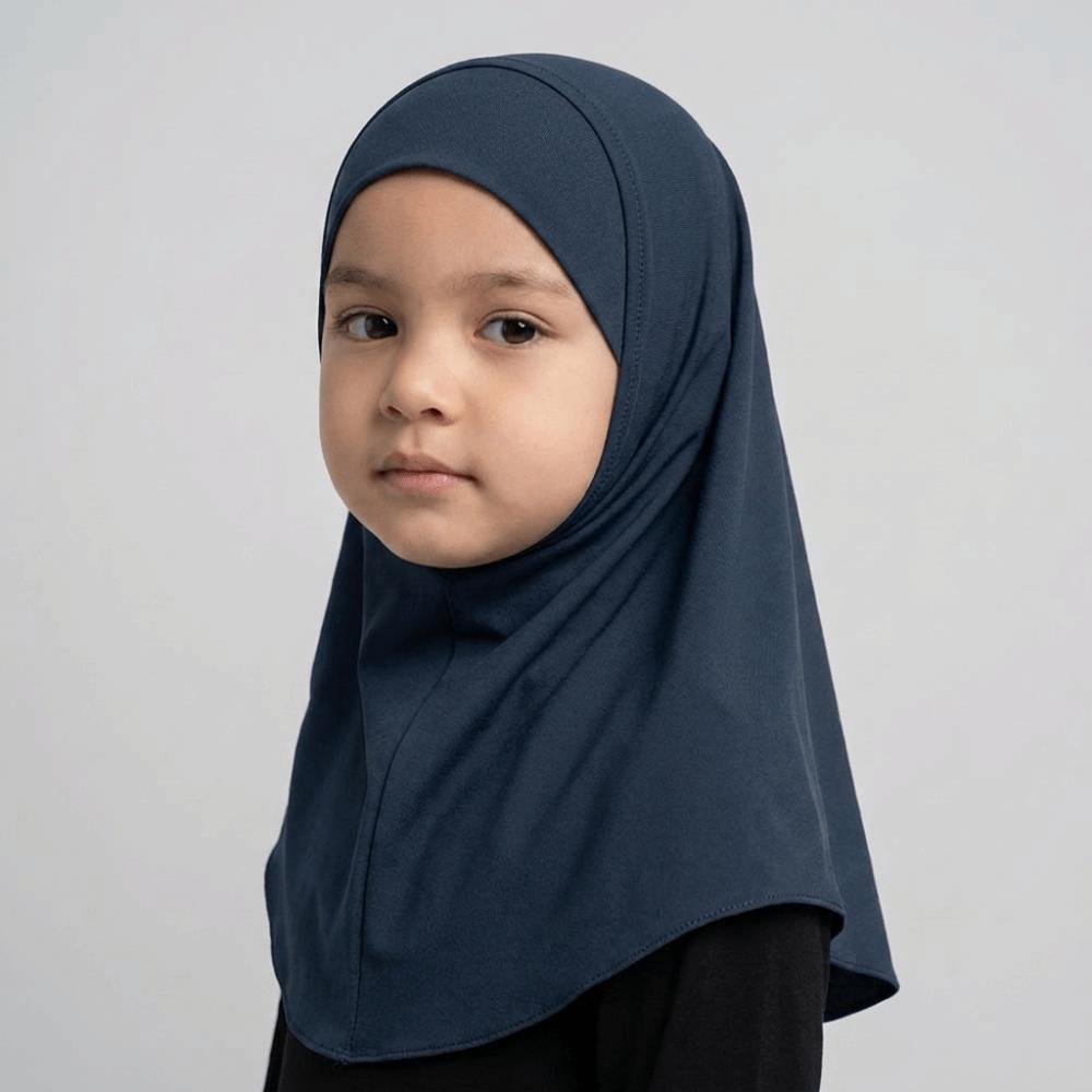 Quick Drying Hijab Scarf Ice Silk Sun Protection Headscarf Lightweight Kids Hijab School
