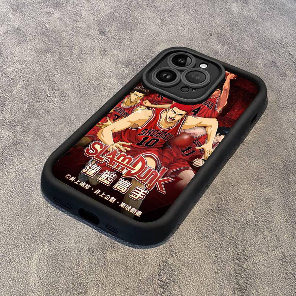 Японский чехол для телефона S-SLAM D-DUNK для IPhone 17 16 15 13 11 12 14 Pro Max Plus Силиконовая защитная оболочка