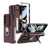 С ручкой магнитный бронированный чехол для Samsung Galaxy Z Fold 6 4 5 3 2 автомобильный держатель кольцо слайдер камера 360 полная защита подставка чехол