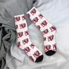 Новые мужские носки Honkai Star Rail I Love My Girlfriend Sock Game Anime Высококачественные женские чулки Весна Лето Осень Зима