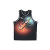 Splash Ink Print Large Logo Training Tank Top Men Tops Black DJ5217-010