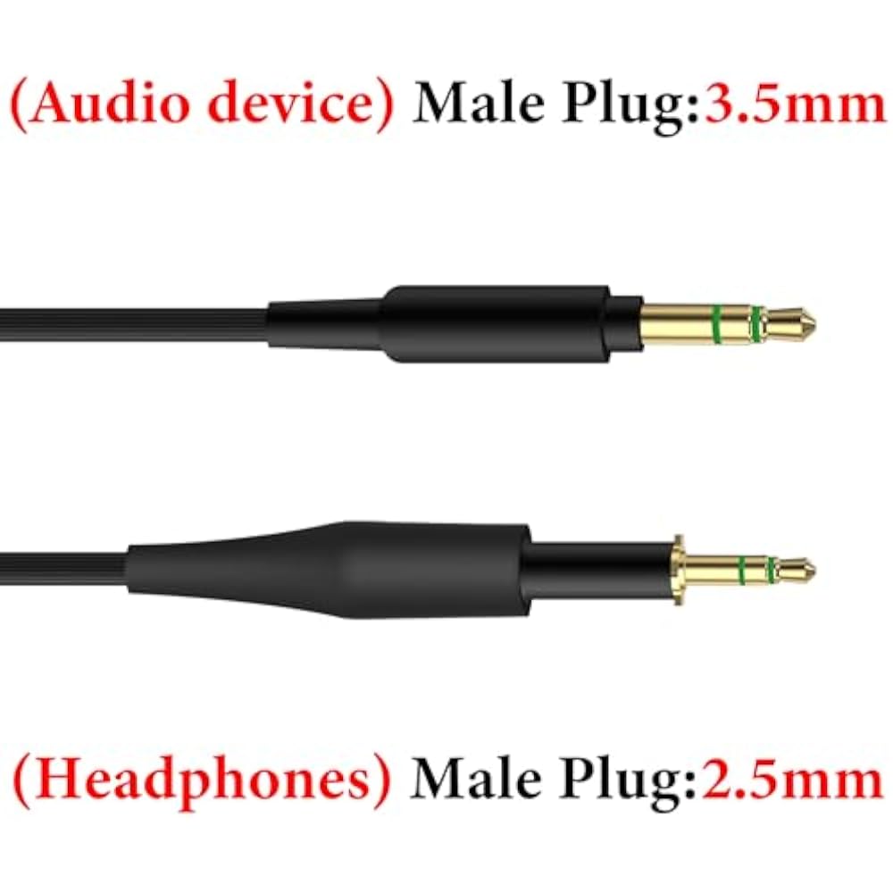 Geekria Кабель Совместимый Аудиошнур Arc Game AKG Q460 K480 K452 K451 K450, JBL JBL J88i J88a J88a...