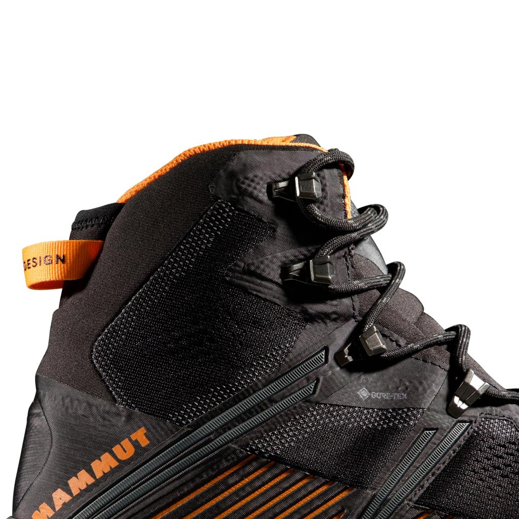 Мужская обувь Mammut Ducan II High GTX GORE-TEX Оранжевый Черный-Темный Размер 8 3030-05040