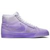 Nike Zoom Blazer Mid Premium SB Сиреневые мужские кроссовки Фиолетово-белые DR9087-555