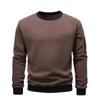 New Autumn and Winter Men's Polar Fleece Casual Solid Color Sweatshirt Youth Fashion Long-sleeved Sports Coat