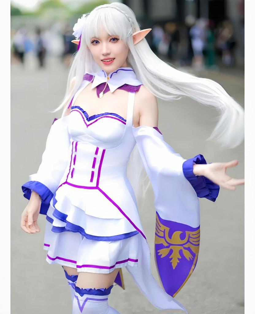 Косплей Костюм Рем Косплей Эмилия Косплей Костюм Нацуки Субару Косплей Рам Косплей Костюм Косплей Жизнь в Другом Косплей Аниме Косплей Событие