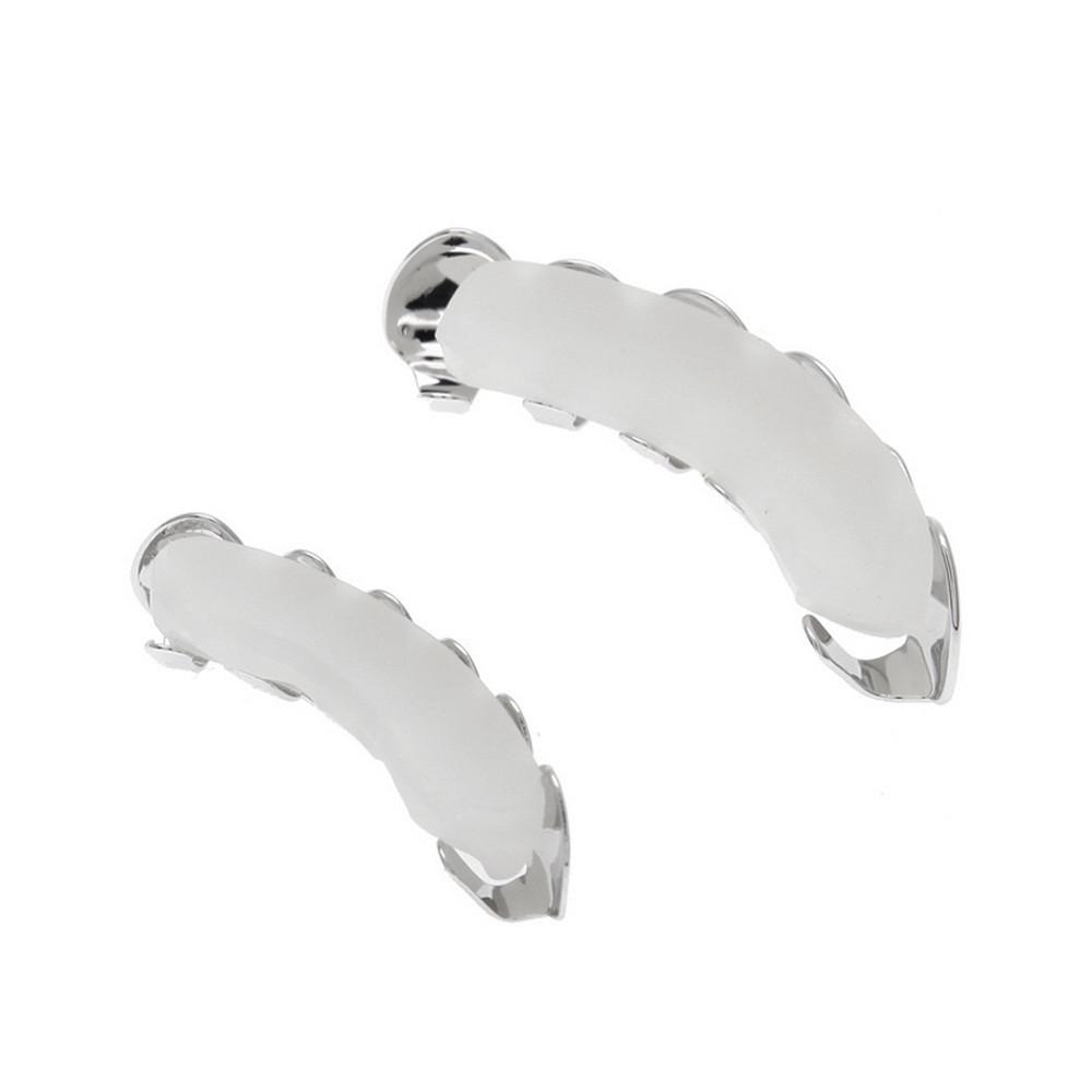 1 Set Men Women Gold Plated Hip Hop Teeth Grillz Top Bottom Grill Teeth Grills