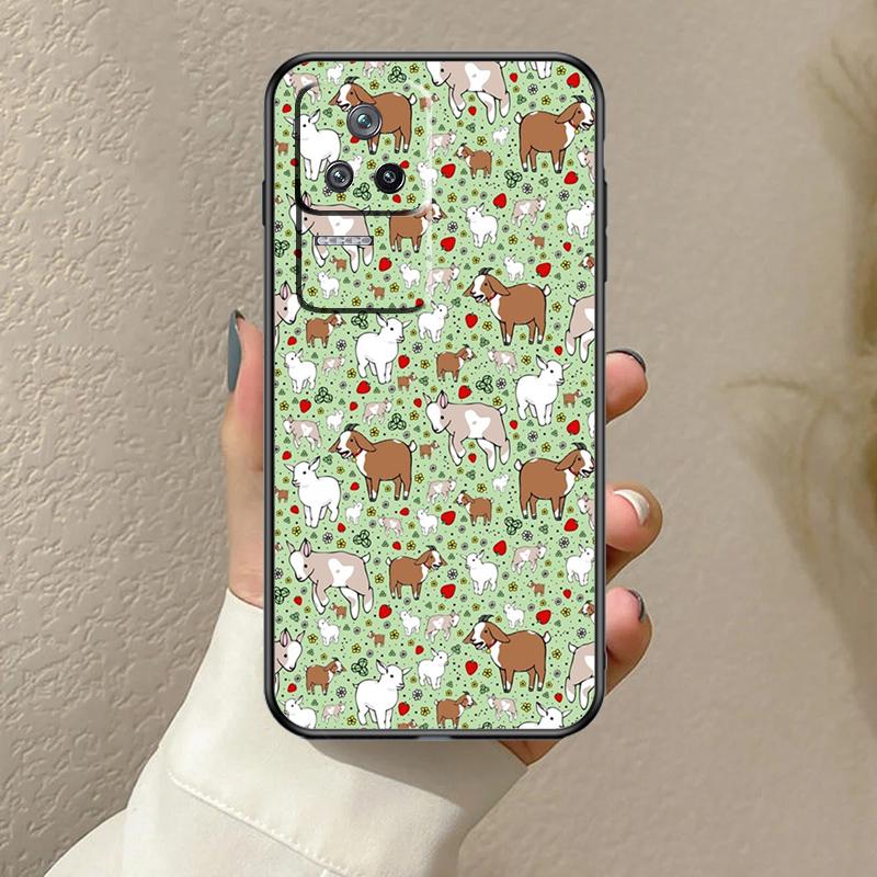Чехол с козами для Xiaomi 15 14 Ultra 13T 14T 15T Pro 17 Pro Max POCO X7 Pro X3 X5 X6 F5 F6 F7 F8