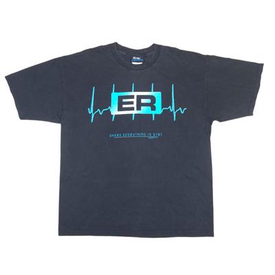Vintage 90s 1995 ER TV Series Hospital Medical Drama NBC Official T-Shirt XL
