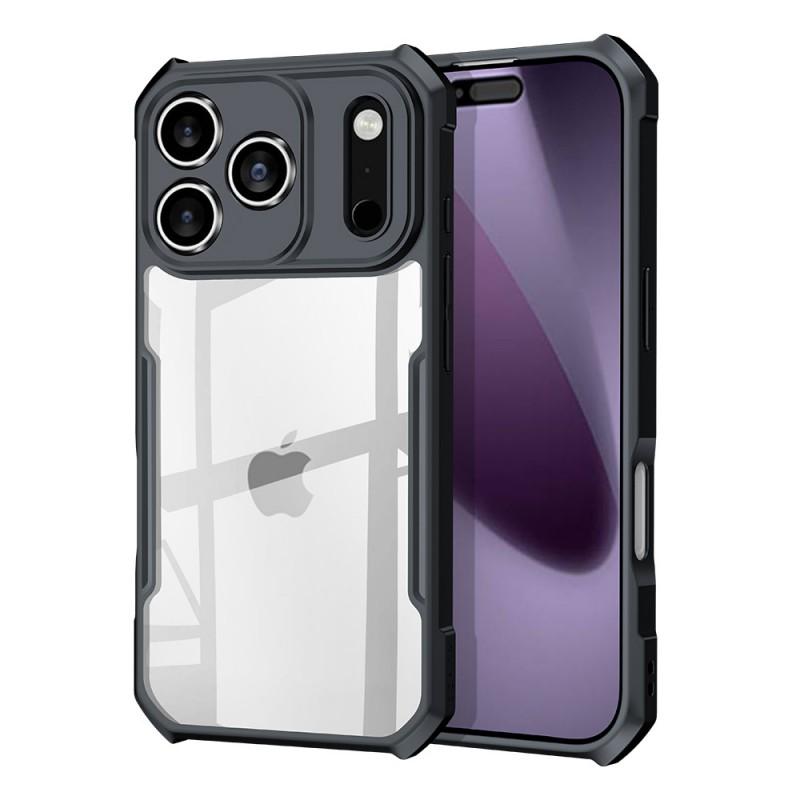 Slim TPU Phone Case IPhone 17 Pro Max Air Ultra Thin Shockproof Cover With Laser Black Style