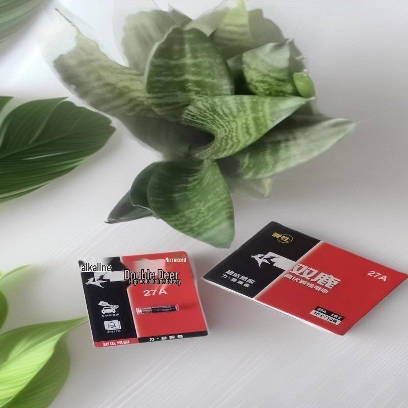 Double Deer 12V27A Alkaline Battery for Anti-Theft Devices & Wireless Doorbells