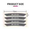 4Pcs Car Wheel Rim Sticker Hub Decoration Carbon Fibre Decals For Mercedes benz AMG C E S GLE CLC Class W205 124 W221 W213 W212  p4