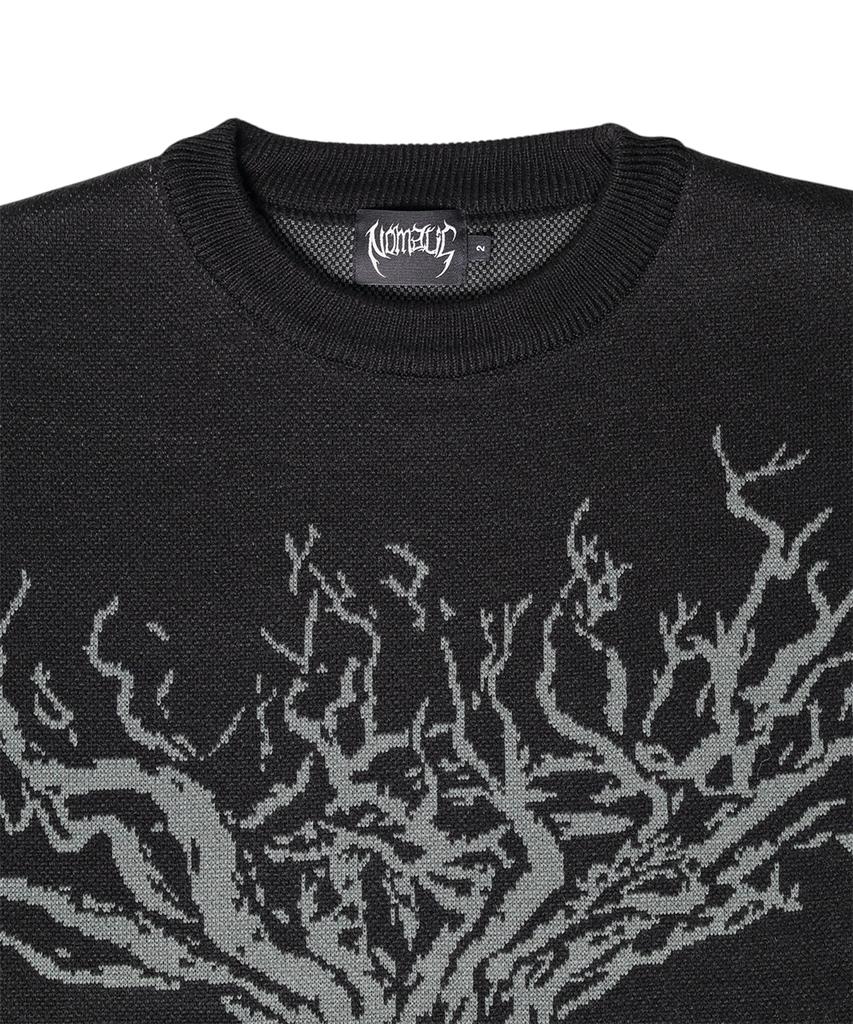 Nomallig Yggdrasil Knit - Укороченный крой Черный