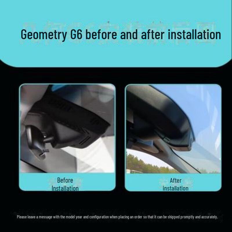 Видеорегистратор Geely Geometry G6 Night Vision — скрытый, HD, простая настройка