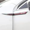 ASC1 2pcs Car Door Waist Line Metal Stickers for lada niva Emblem Car Side Wing Fender Decals Body Exterior Accessories