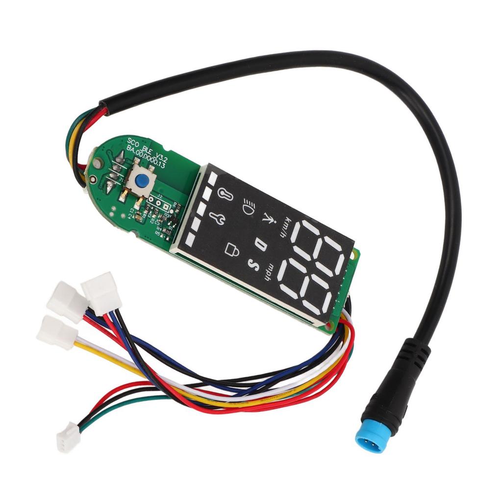 Electric Scooter Circuit Board PCB Waterproof Electric Scooter Dashboard Replacement 4 Wire Double