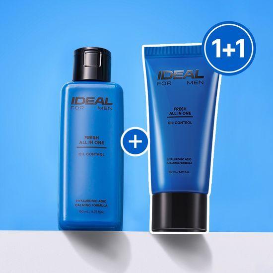 Ideal for Men Fresh All-in-One 150ml 1+1 Promotion