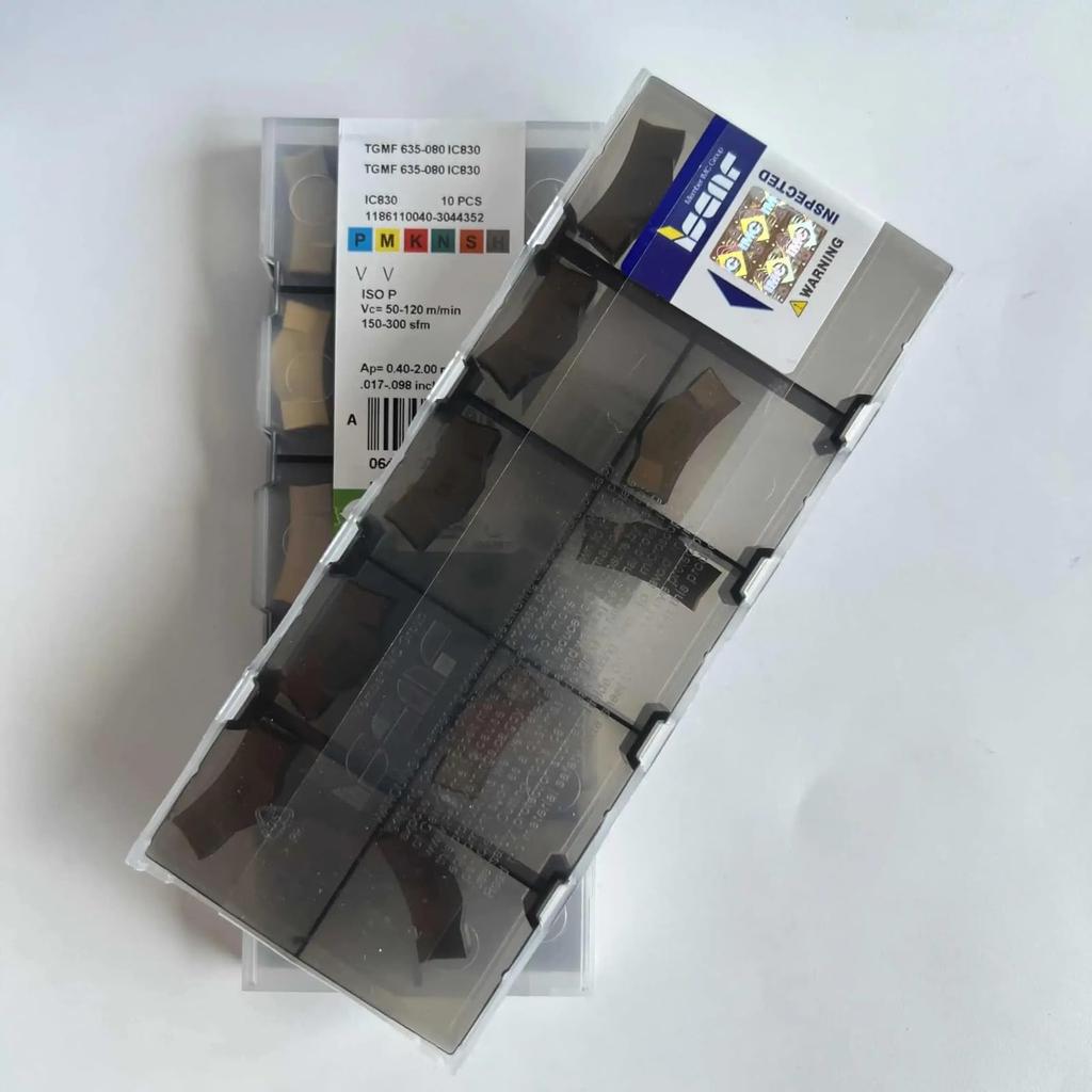 TGMF635-080 IC830 /Промышленные сменные твердосплавные пластины 10 шт.