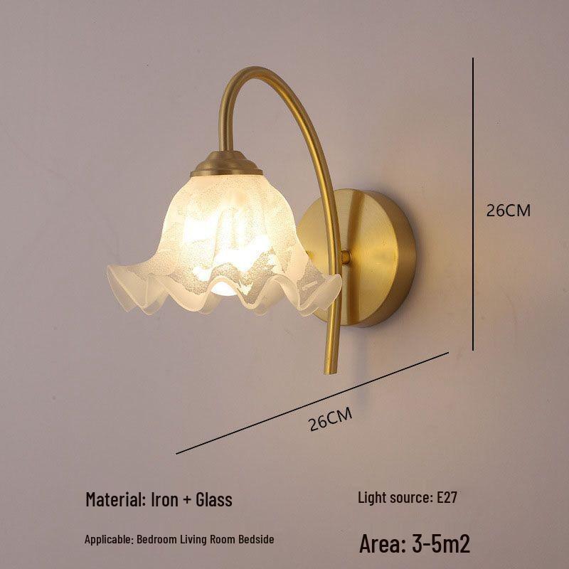 Modern Nordic LED Wall Lamp for Bedroom and Living Spaces