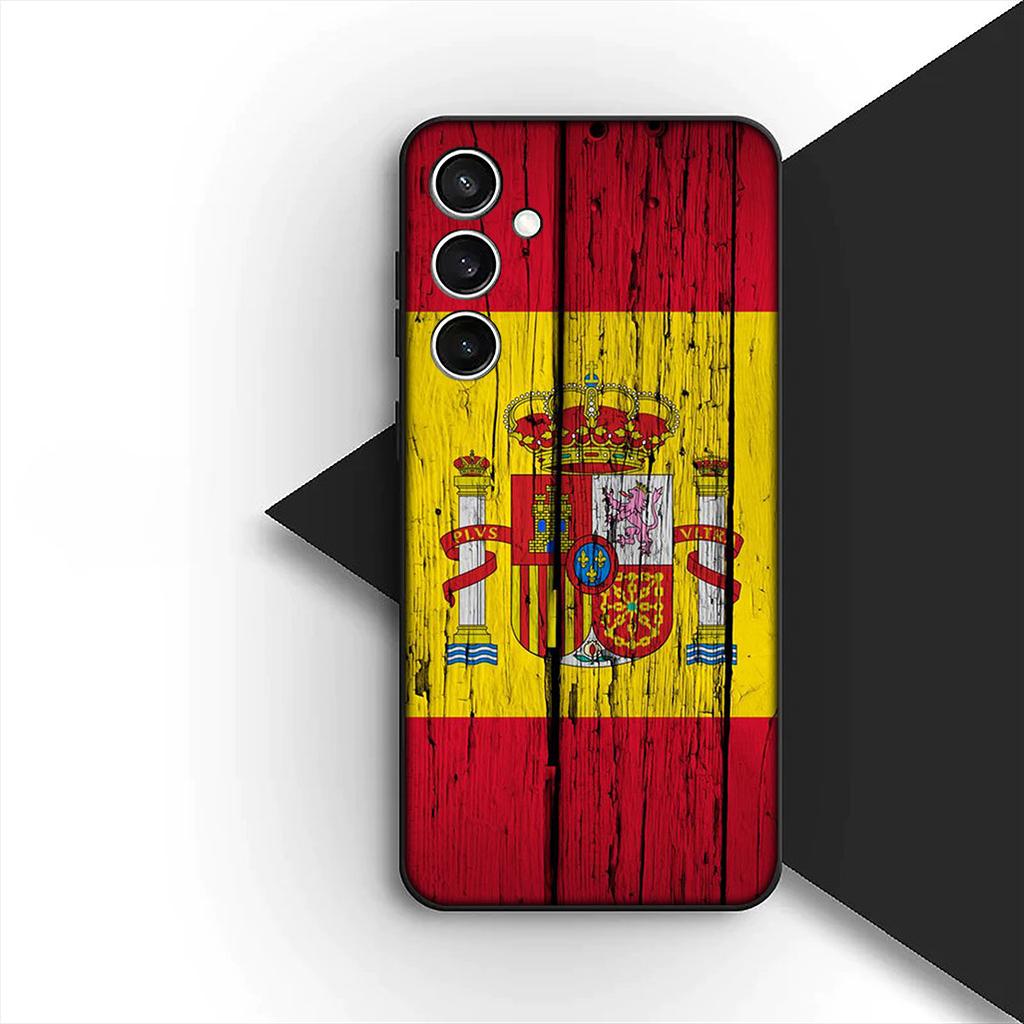 Чехол для Xiaomi Poco C75 C65 C85 X7 X6 M8 F7 F8 Ultra F6 Pro Чехол для телефона Защитный чехол Испания Футбол № 19 Футбол №19 Флаг
