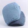 Шляпа женская осенняя кепка мужская выстиранная джинсовая берет уличное солнцезащитное укрытие солнцезащитная шляпа
