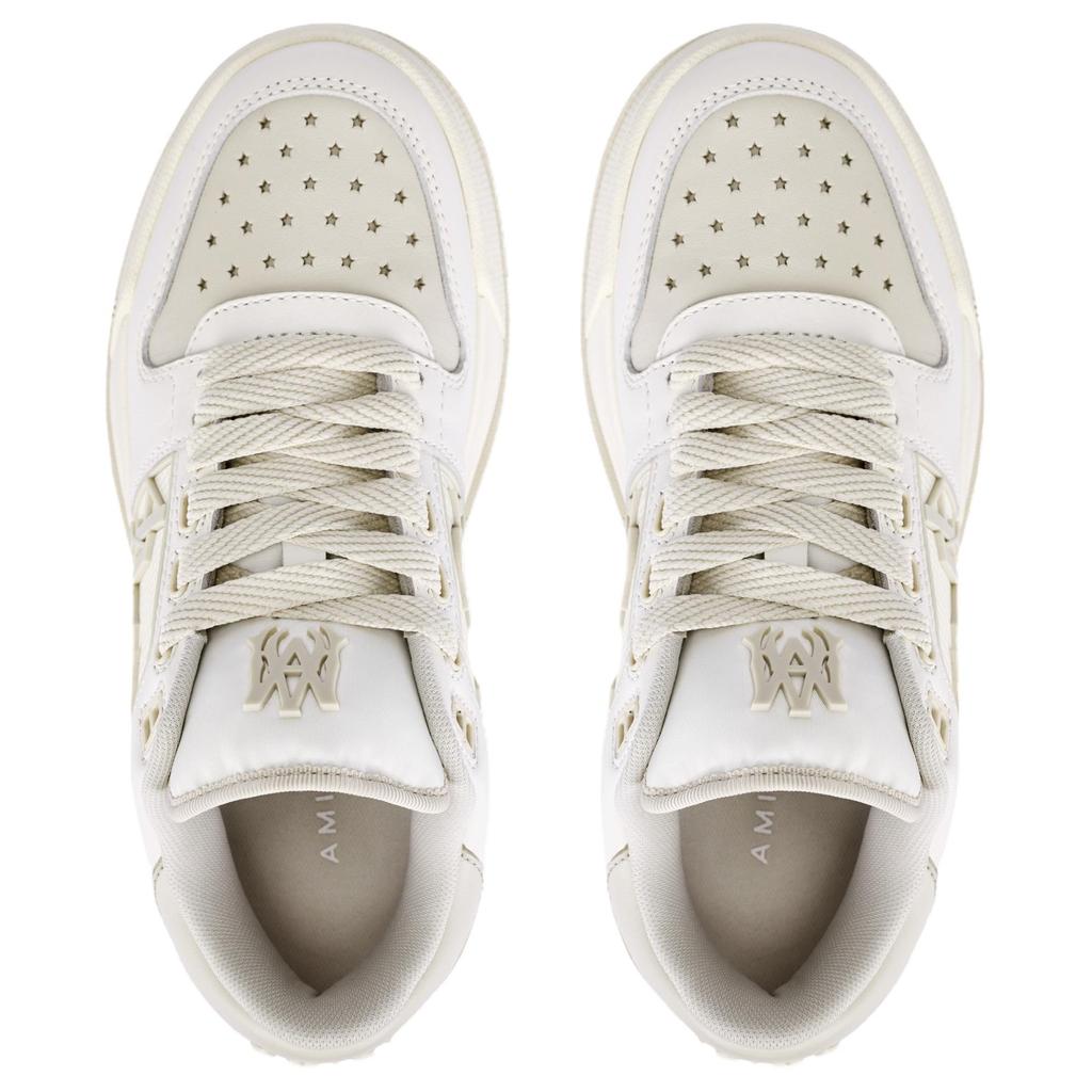 AMIRI Women's Classic Low 'Logo - White Alabaster' AWFOSR1014271