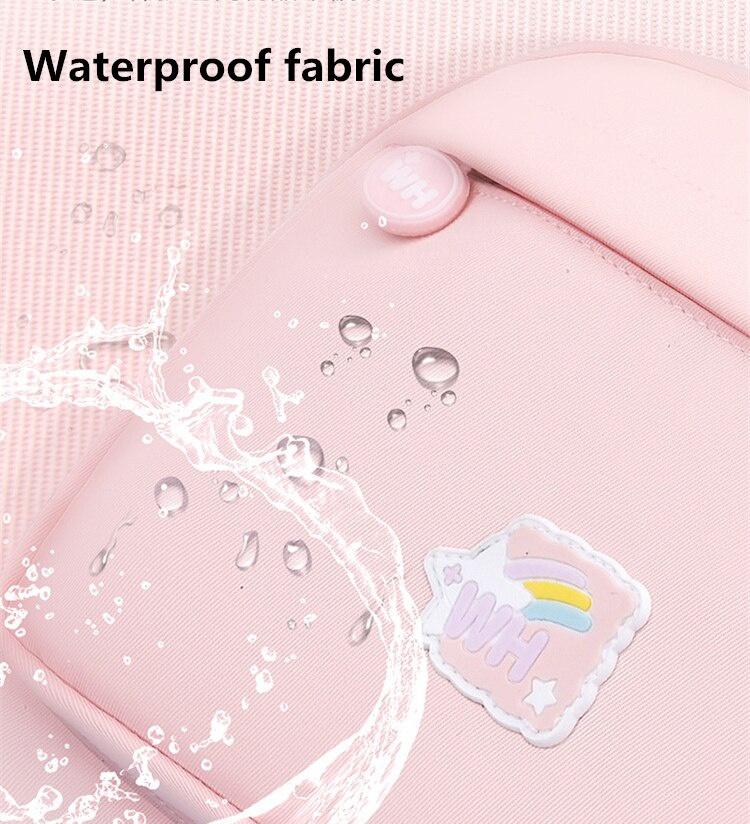 Школьные сумки с героями мультфильмов для девочек-подростков, Радужный школьный рюкзак, женские дорожные рюкзаки